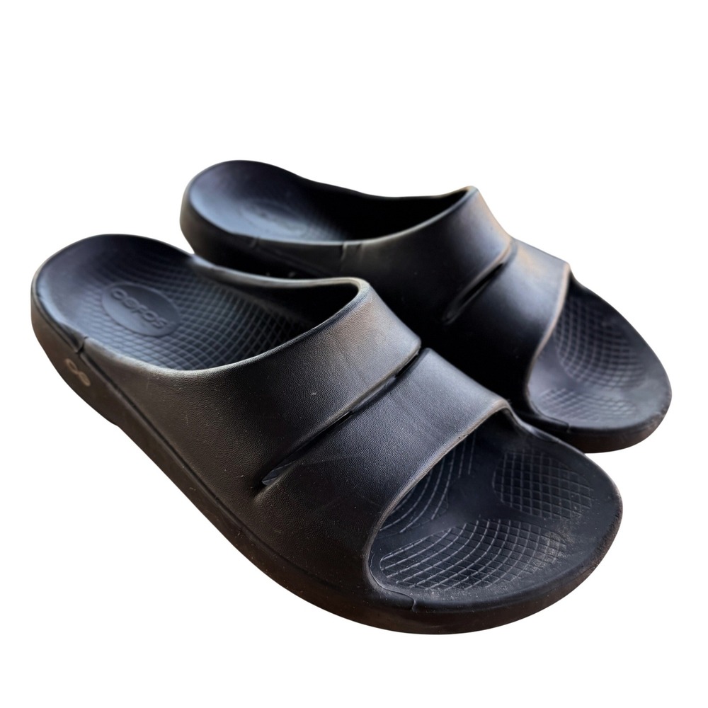 Oofos Unisex Men 10 Women 12 OOahh Sport Recovery Cushioned Slide Sandal Slip On